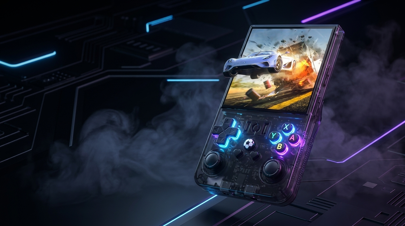 RetroPlay Console — retro gaming wallpaper